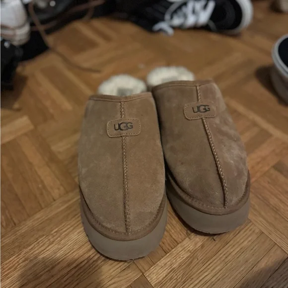 UGG Brown Slip-On Loafers Plush Comfort s-l400.jpg main image 4